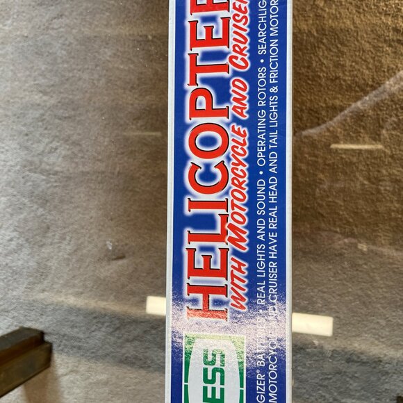 2001 Hess Helicopter Toy Set with Motorcycle & Cruiser – Lights & Sounds, NIB - Picture 4 of 16